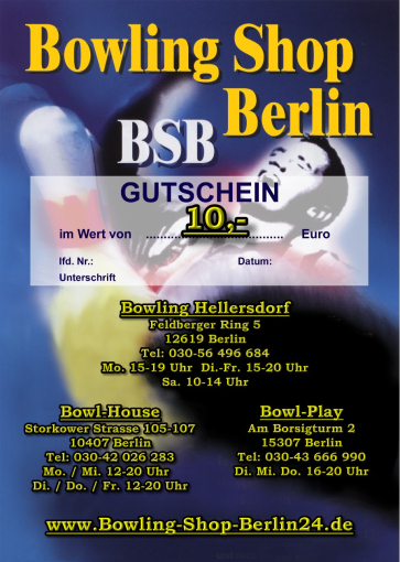 Gutschein über 10,- €